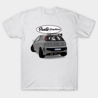 Punto Competizione Bianco Back T-Shirt